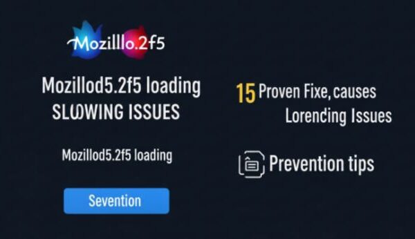 mozillod5.2f5 loading issues
