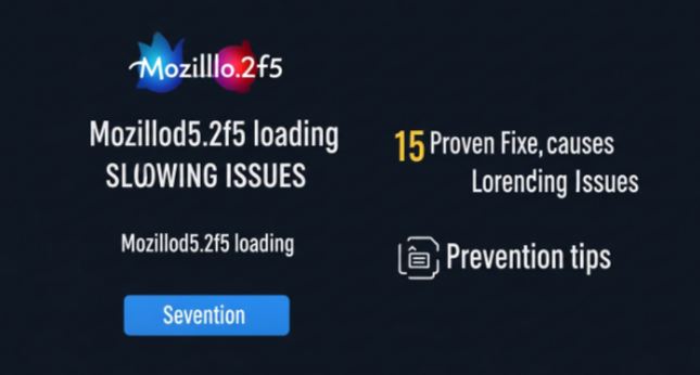 mozillod5.2f5 loading issues